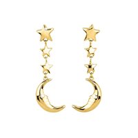 Orecchini 2Jewels Donna Moon in Acciaio Zirconia 261134
